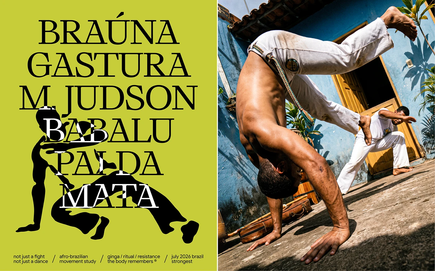 Branding System for Ginga Capoeira Cultural Project