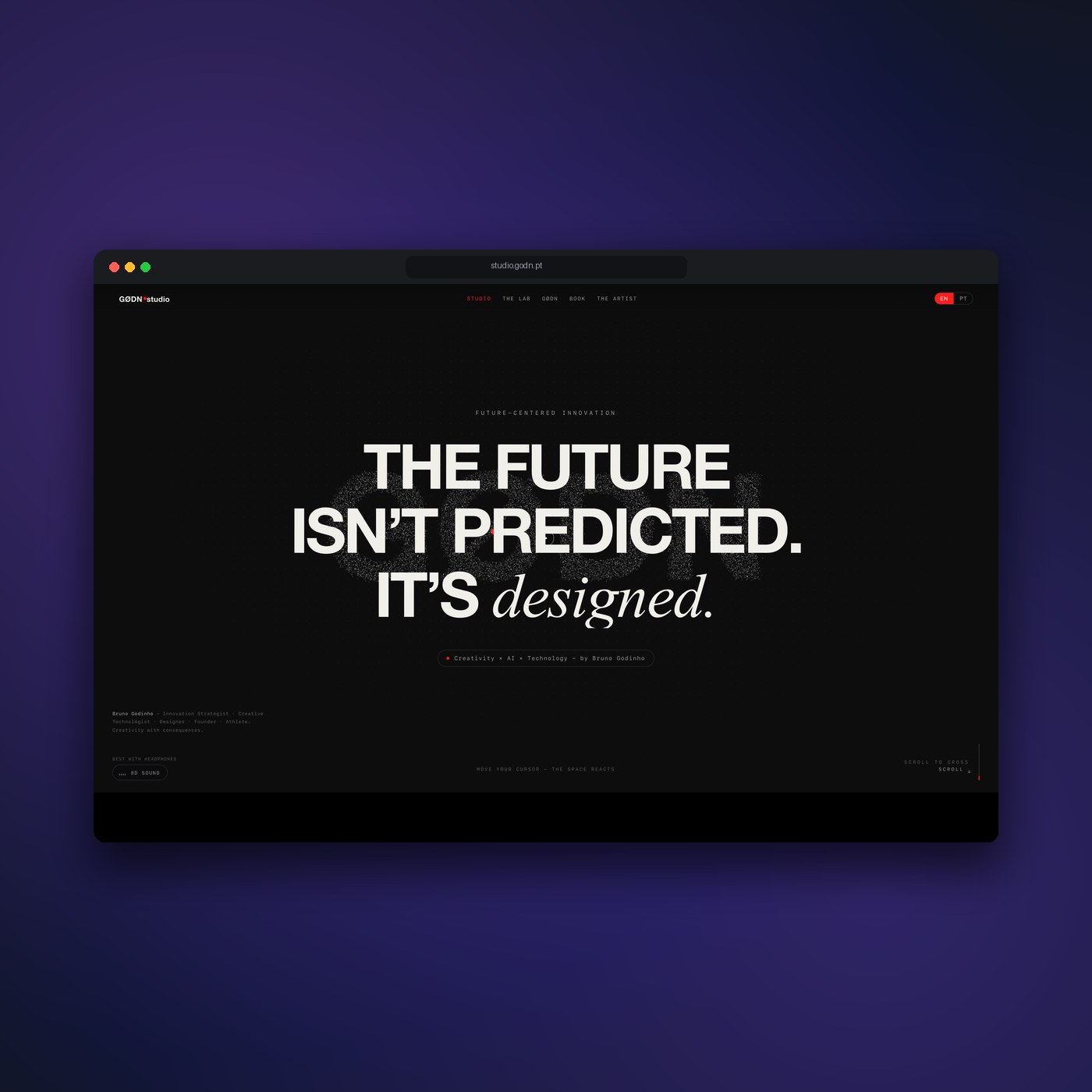 GØDN.studio Interactive Web Design and Generative Lab