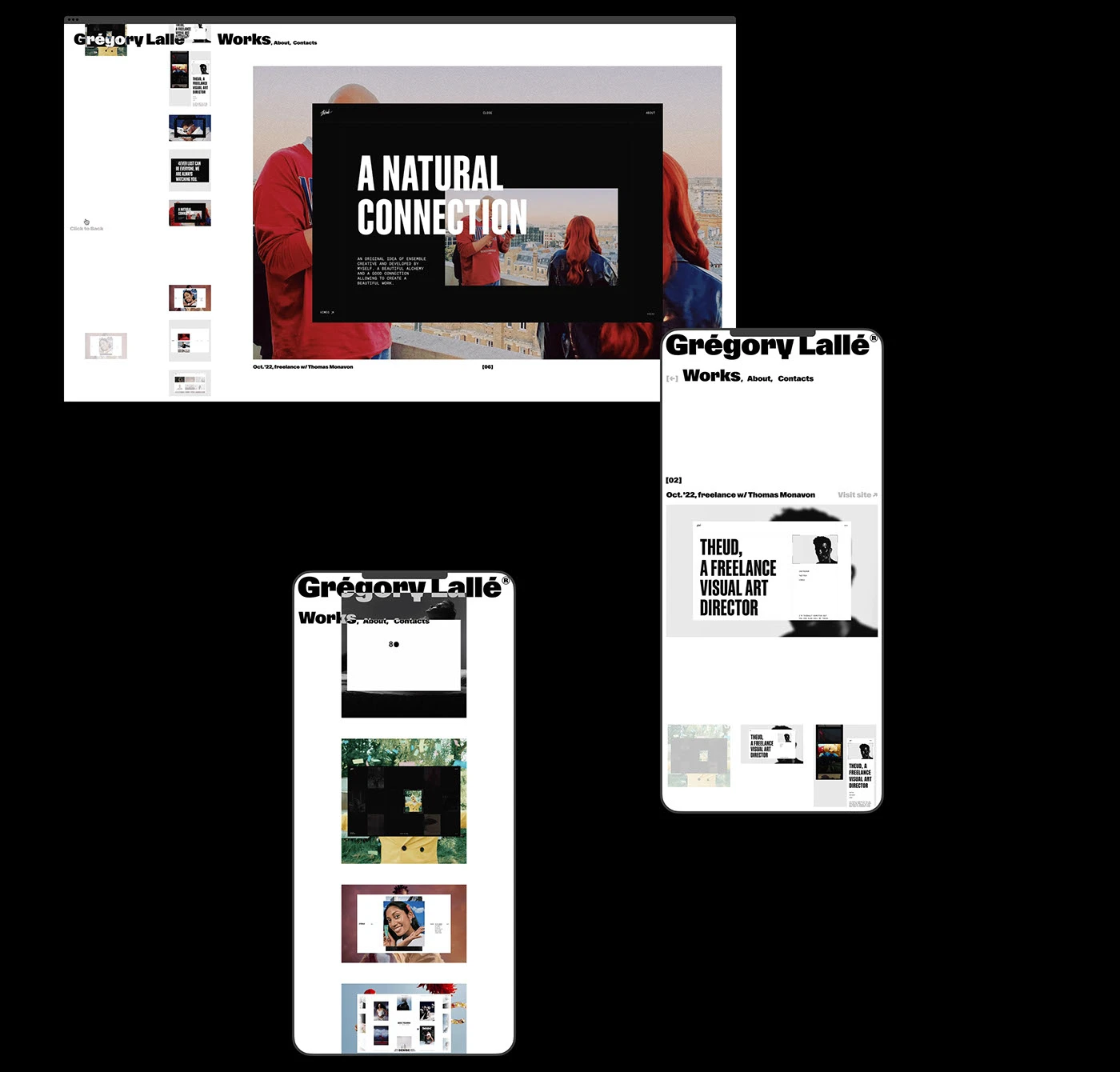 Gregory Lalle portfolio concept ui ux detail 4