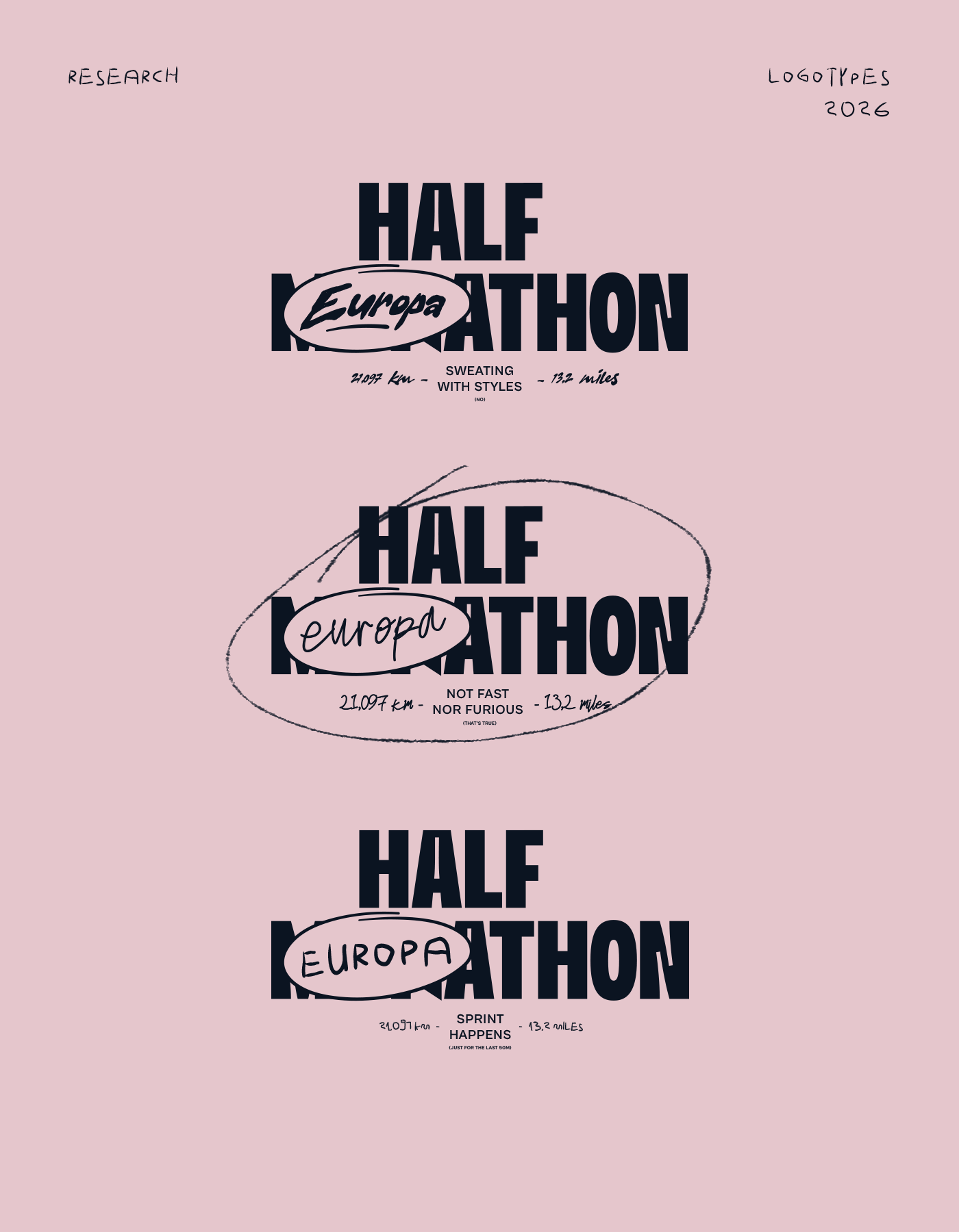 Media Maratón (Europa): BRANDING Diseño de imagen de marca, Autor: William Boulay
