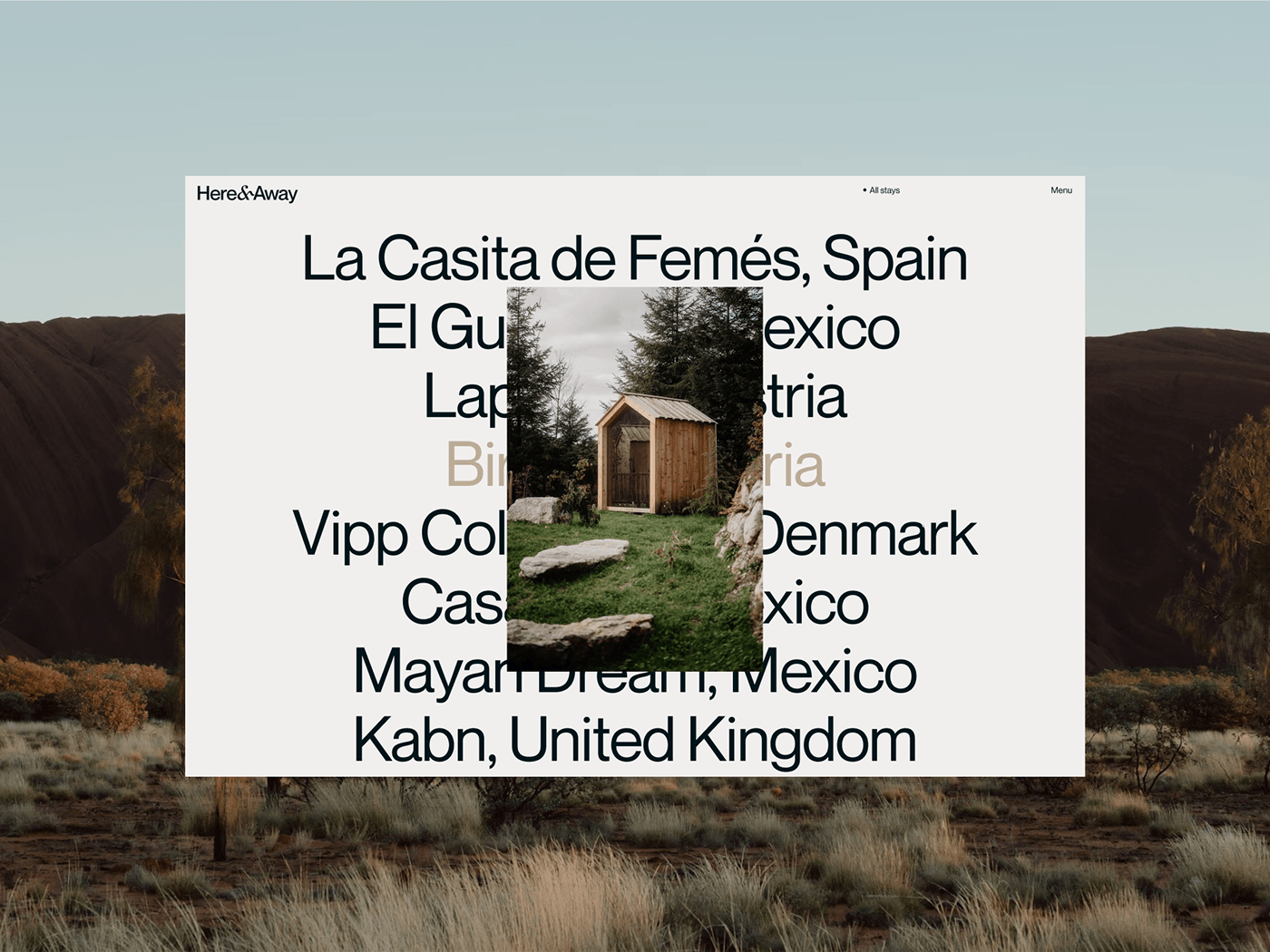 Here & Away Travel Platform UI UX Design by Andrea Jelić