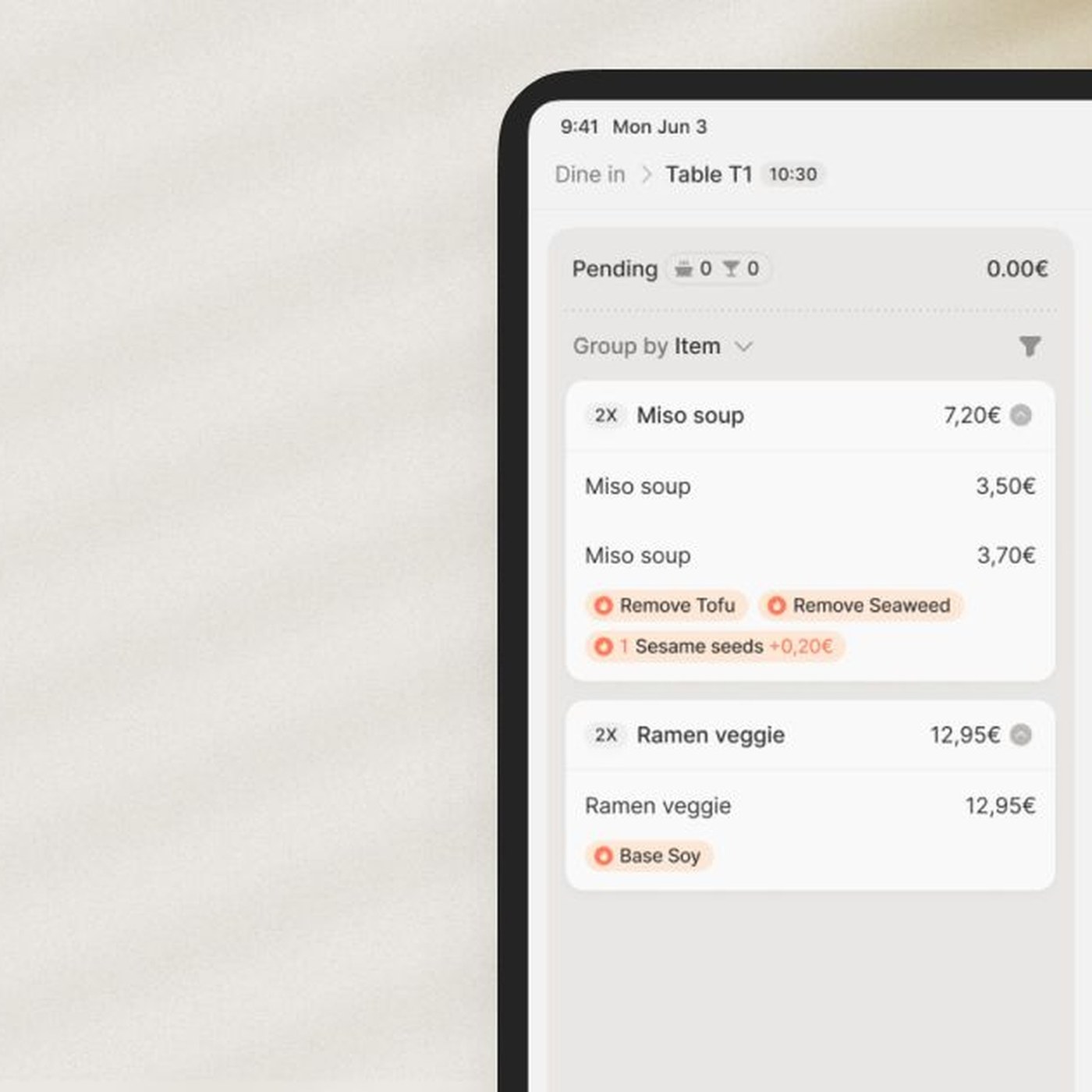 allO Super: B2B Restaurant Platform Design and User Experience