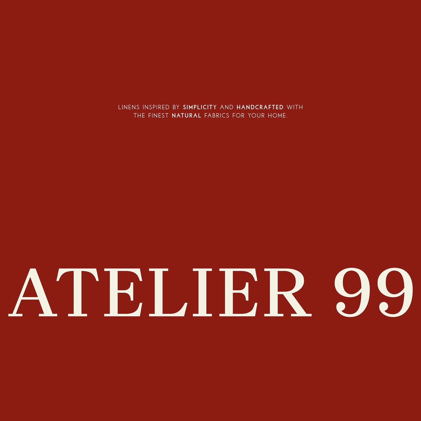Brand Identity Design: ATELIER 99 by Tolgahan Çalışkan