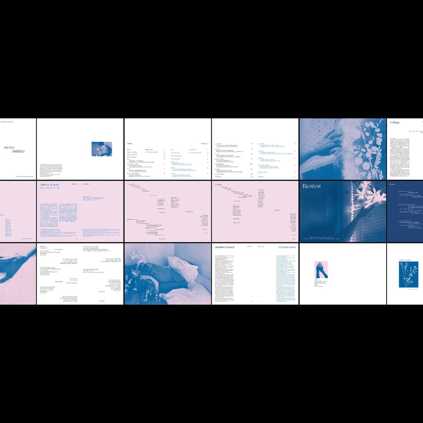 Atelier Poético: A Poetic Editorial Design Project by Lina Irene Rossi