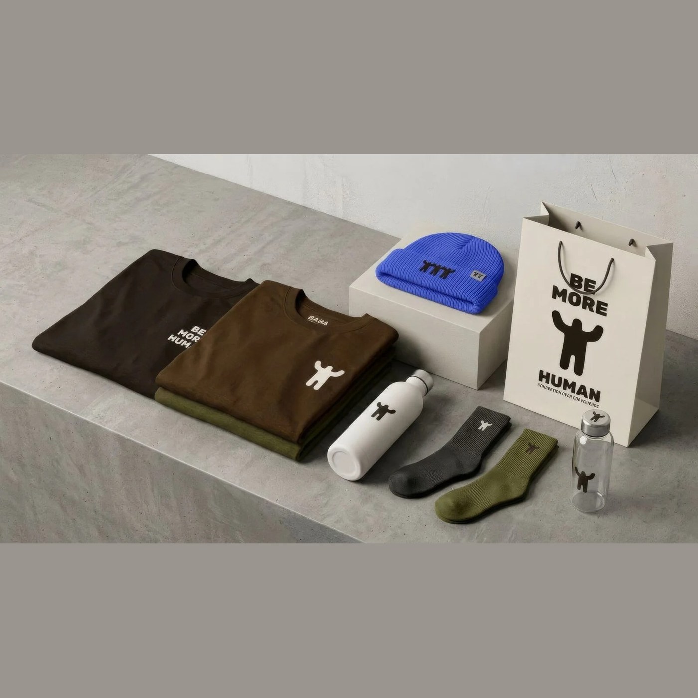 Apparel Brand Identity: Be More Human by Defy