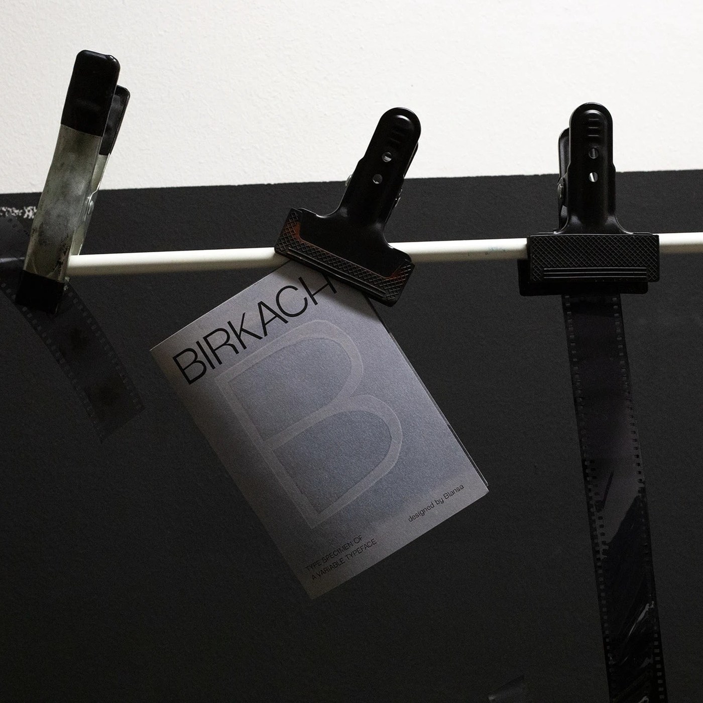 Birkach Typeface Specimen Blanka Burgundi: Raw Visual Rhythm