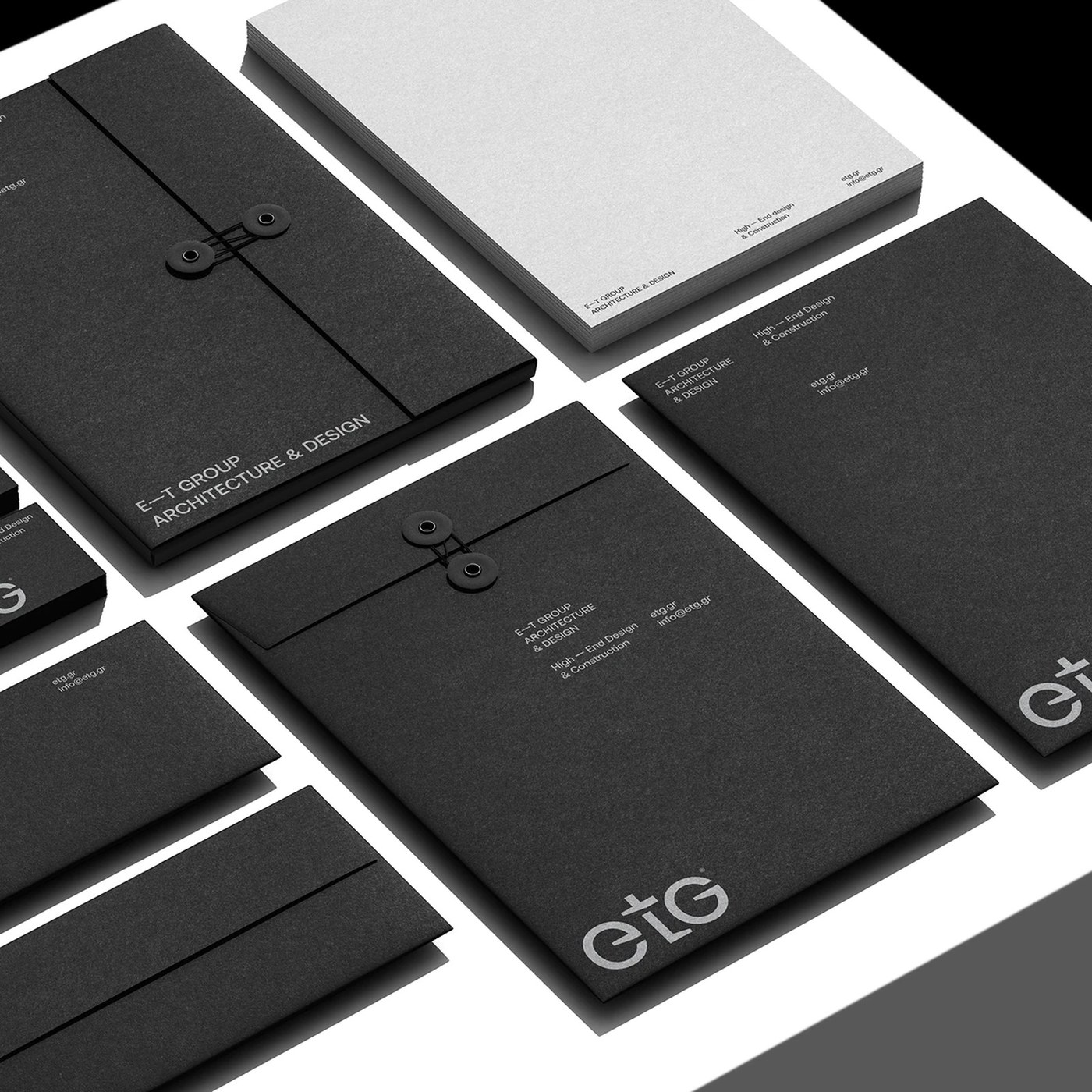 Architectural Brand Identity: E — T GROUP by iFRAME