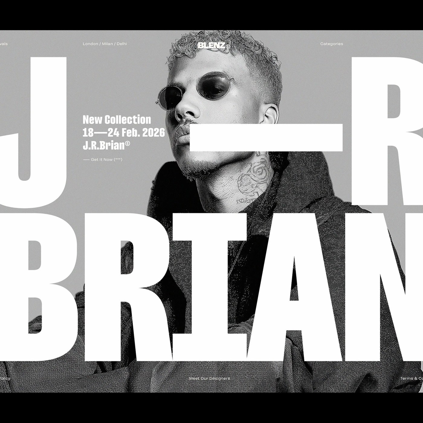 Typography Design: Filming Typeface by Rajesh Rajput