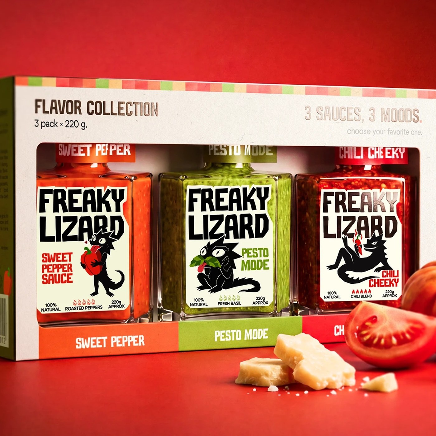 Freaky Lizard Branding Packaging Yevheniia Dutchak