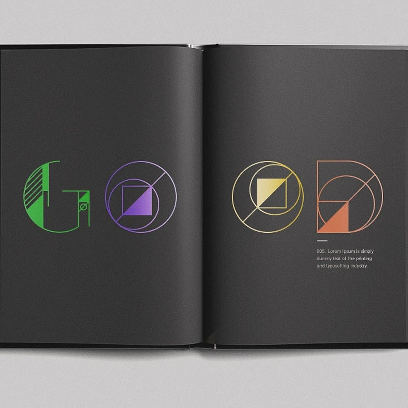 Typography Design: GEOM Typeface by Danilo Gusmão Silveira