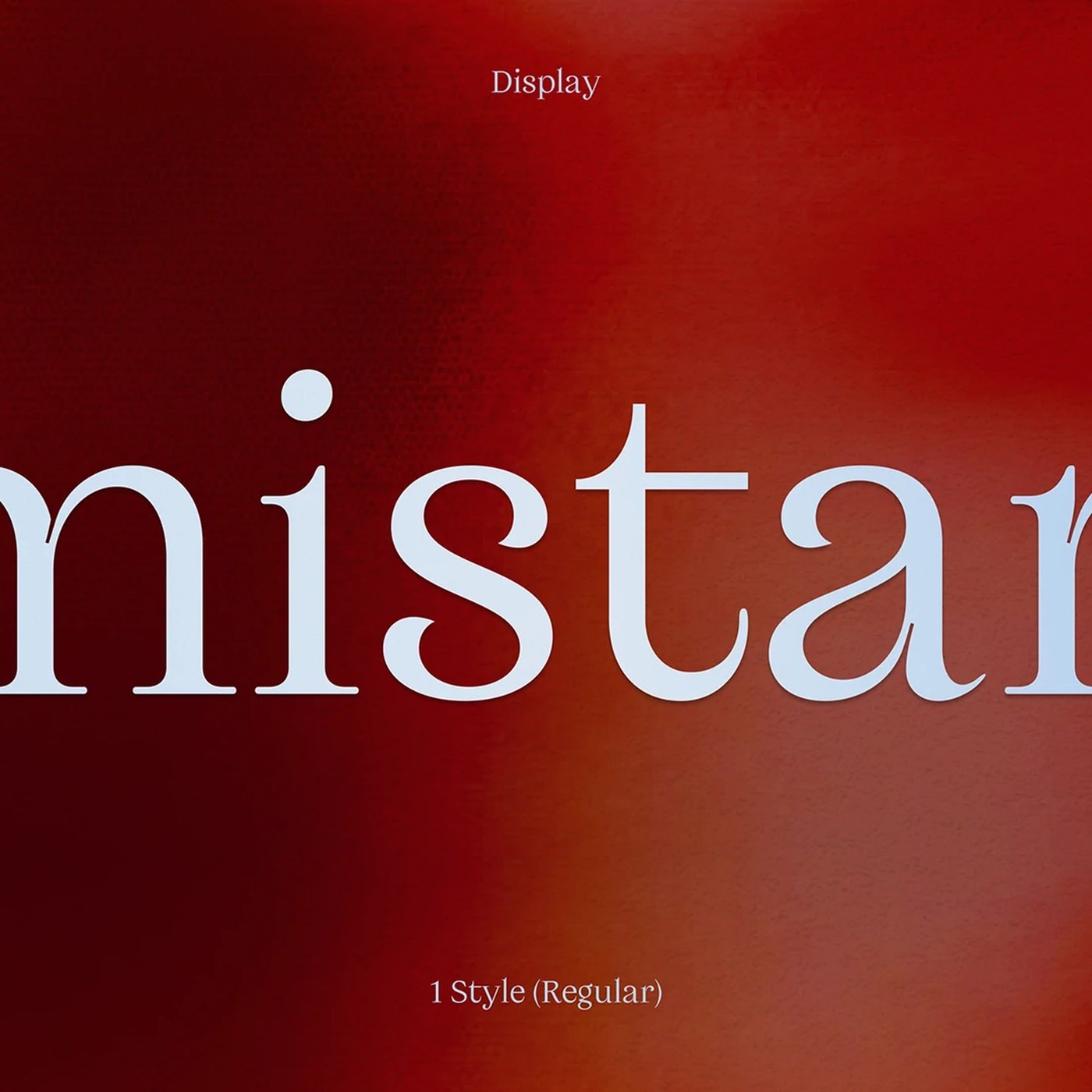 Typography Design: Mistan Display Typeface by thiennhi le