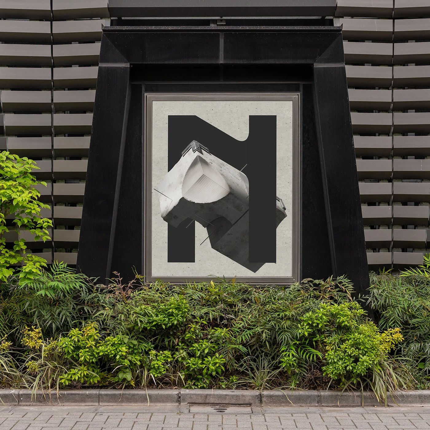 Brutalist Visual Identity: Framing Technical Design for Neckel