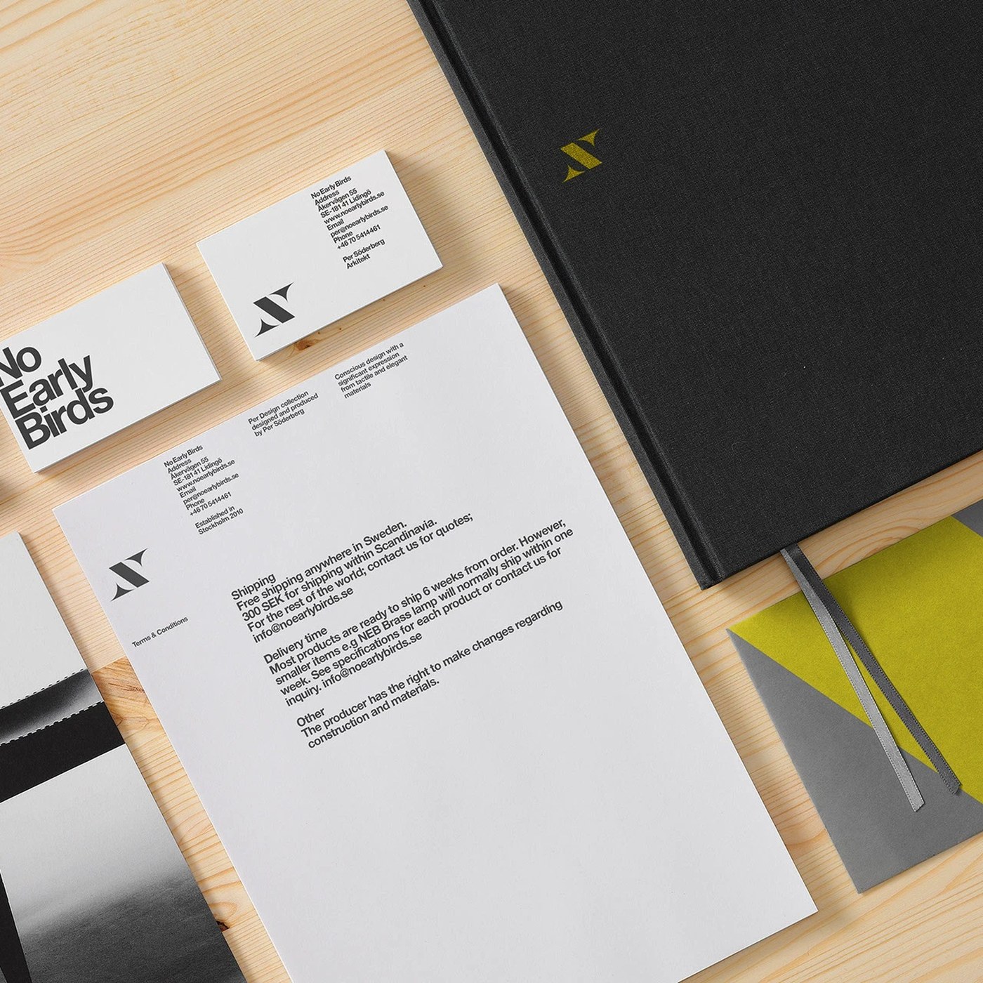 Branding Design: No Early Birds by Kurppa Hosk