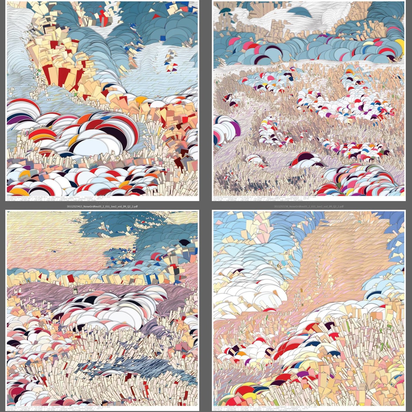 noise-scape 2025 holger lippmann generative art