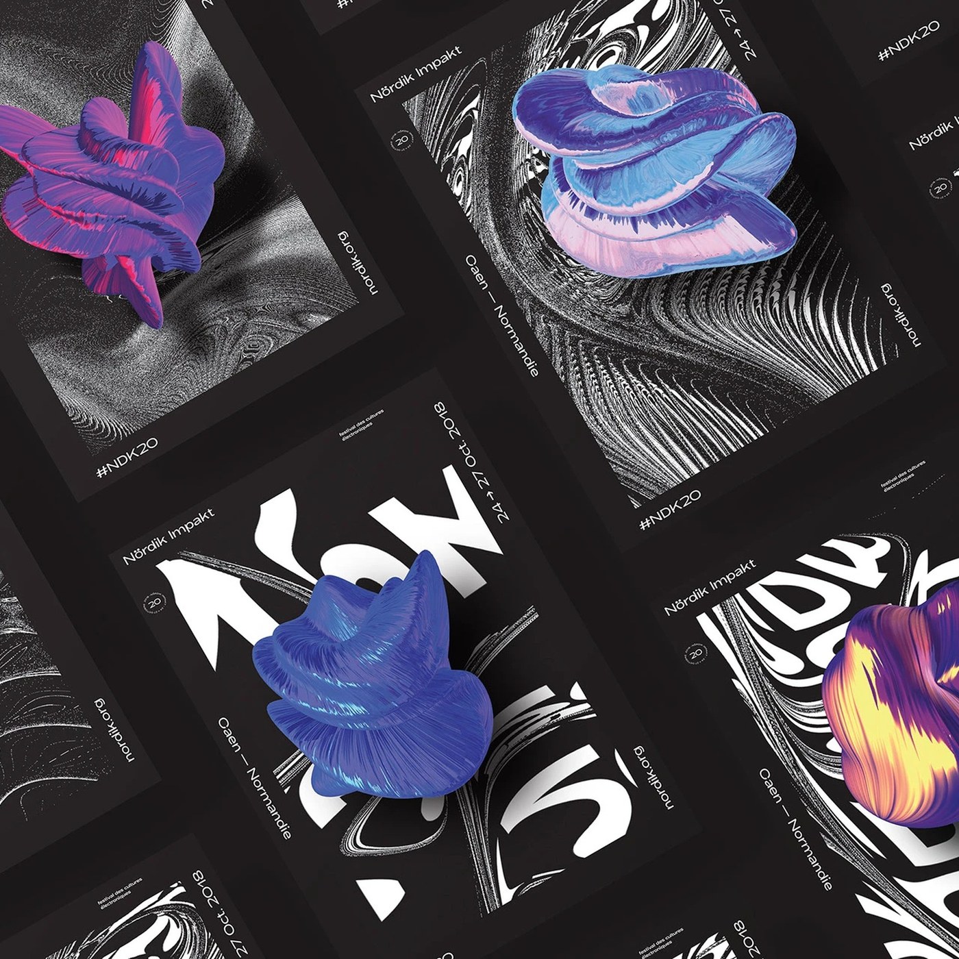 Generative Design Branding: 11000 Custom Posters