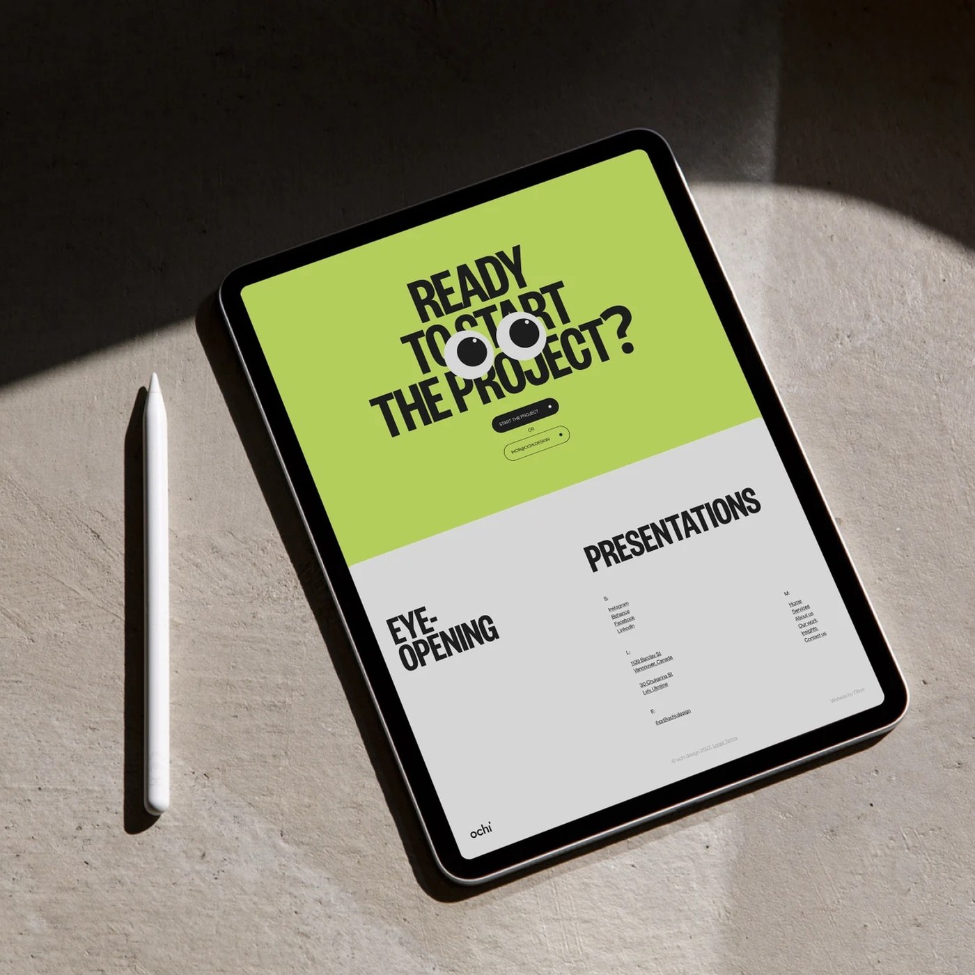 Inside the Craft of Ochi Design: Web Design by Obys Agency