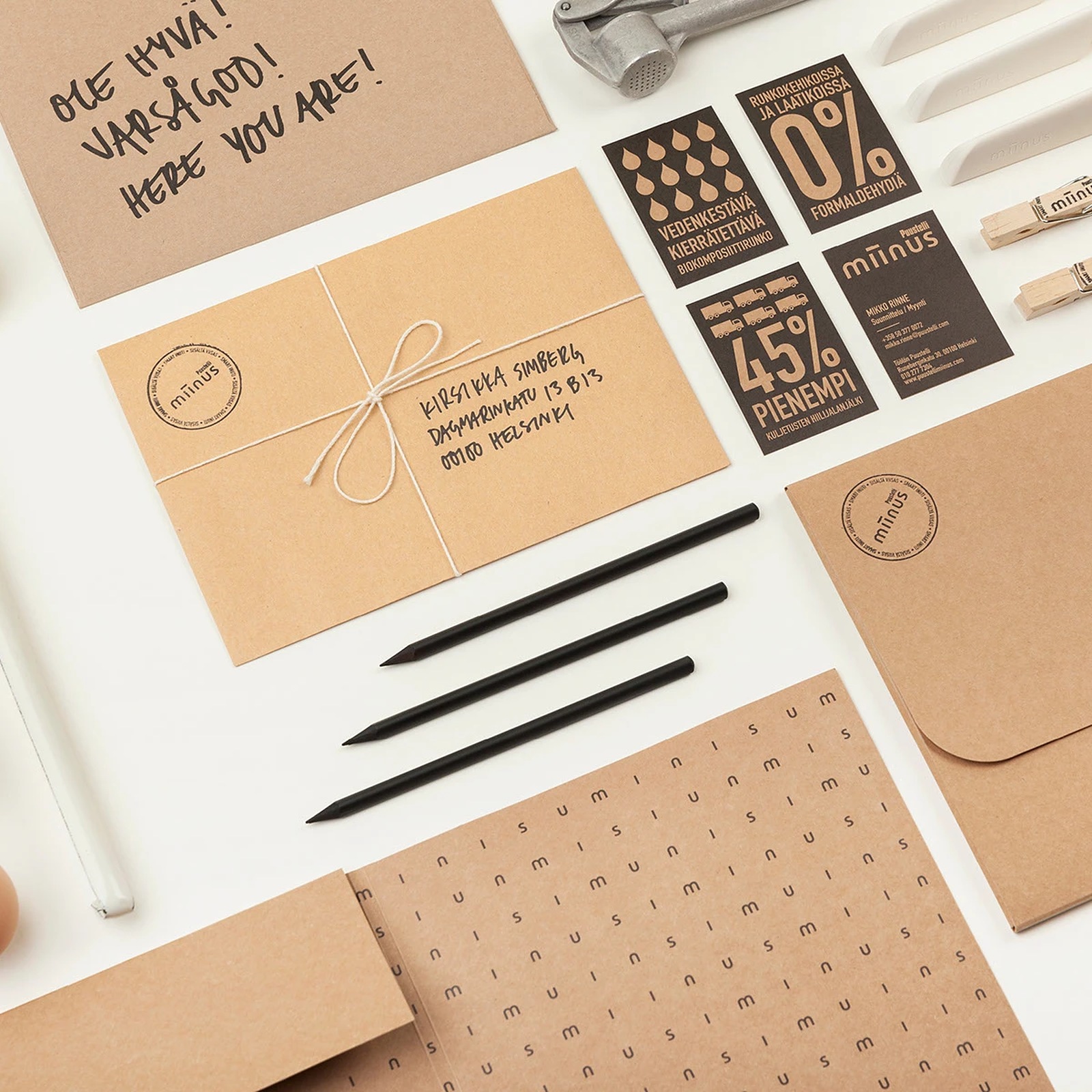 Inside Puustelli Miinus: Brand Identity by BOND