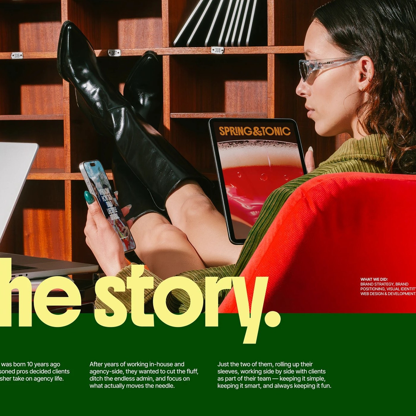 Visual Identity: Spring & Tonic by Ricardo Chacoa