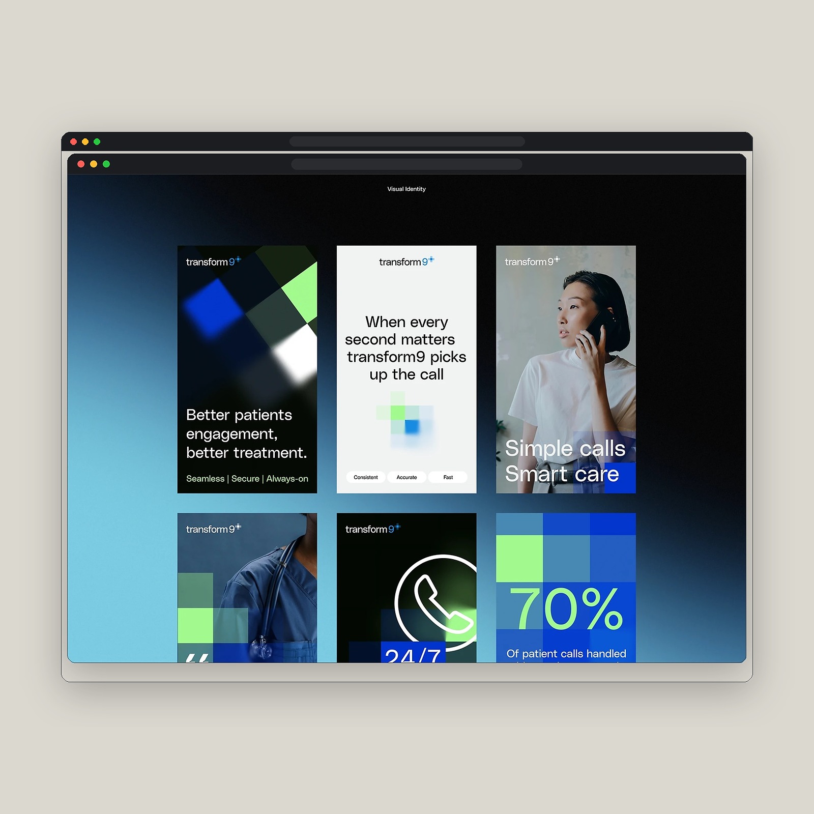 Transform9: Web Design by tubik studio