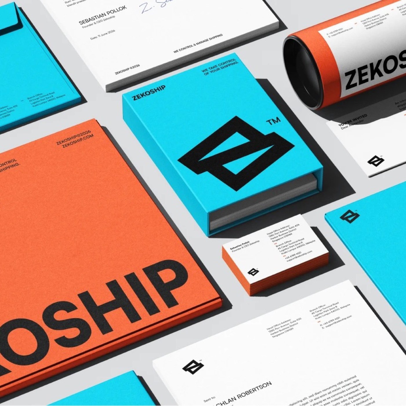 Brand Identity: ZEKOSHIP by Rokeya Akter