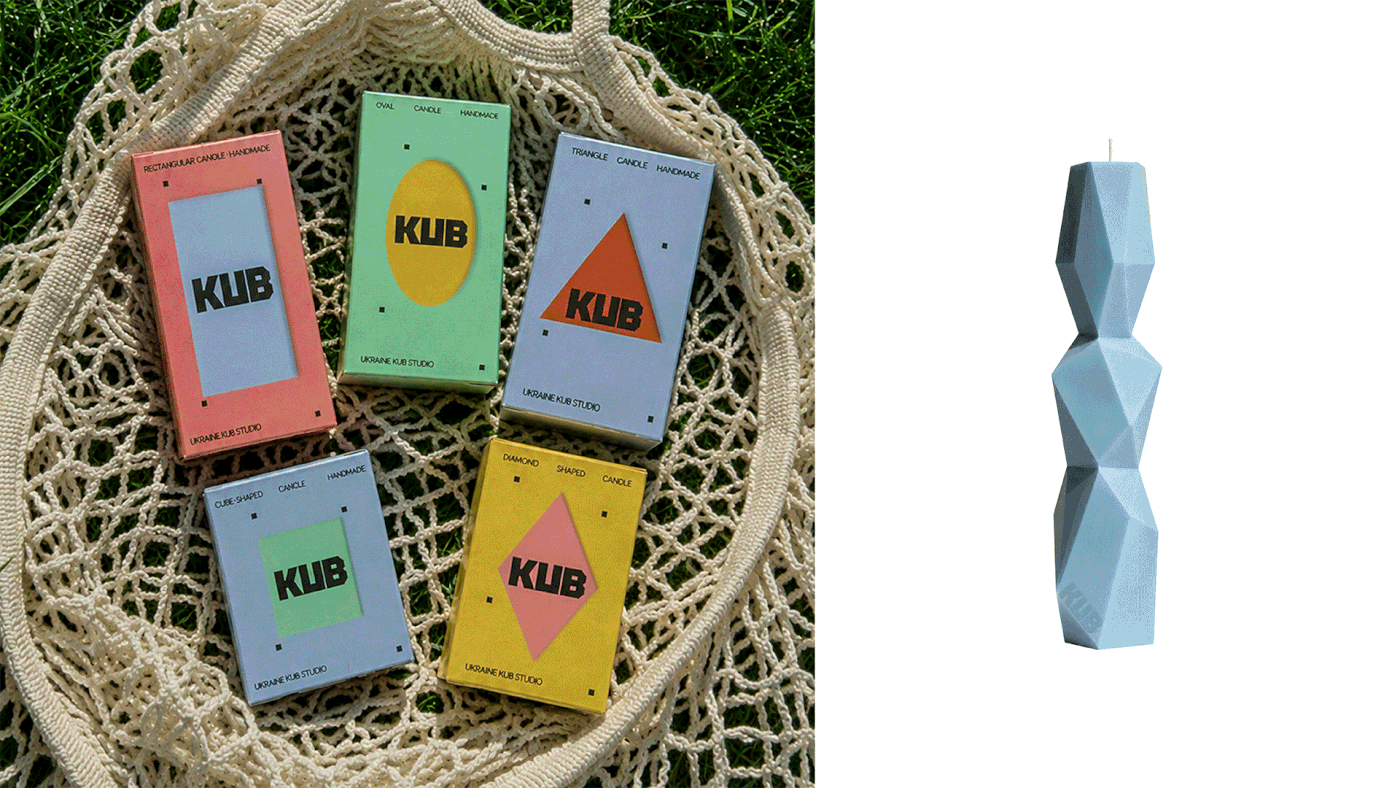 KUB candle branding identity motion preview 3