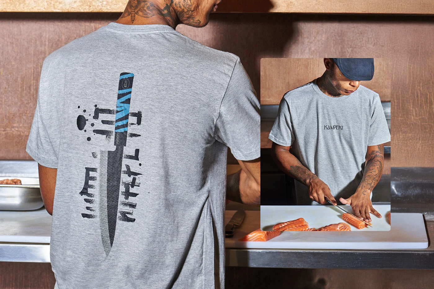 Kampeki Sushi Brand Identity Branding by Blank Design Studio