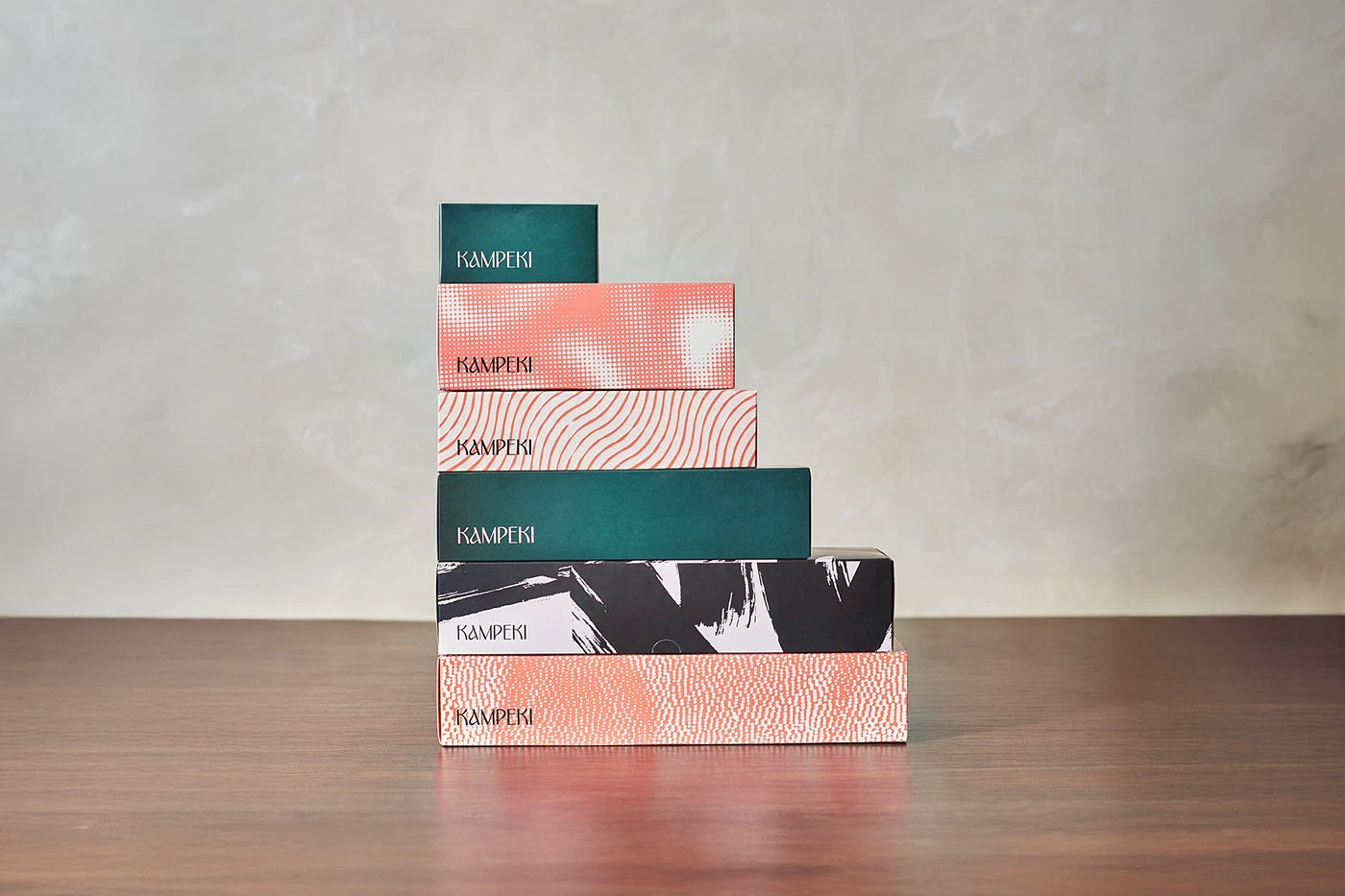 Kampeki Sushi Brand Identity Branding by Blank Design Studio