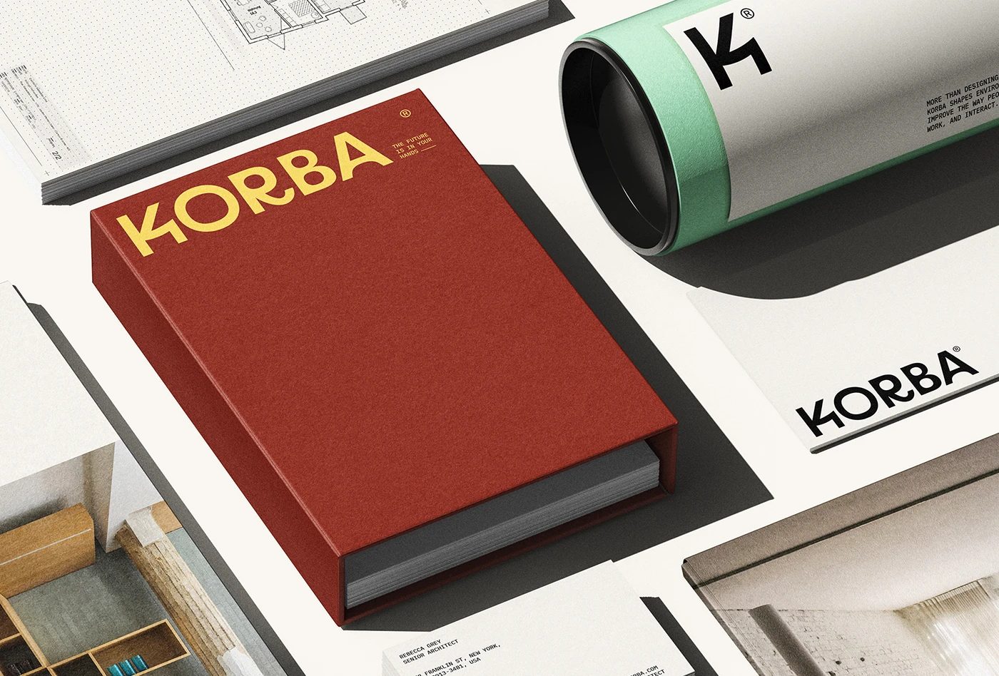 KORBA Architectural Studio Branding System