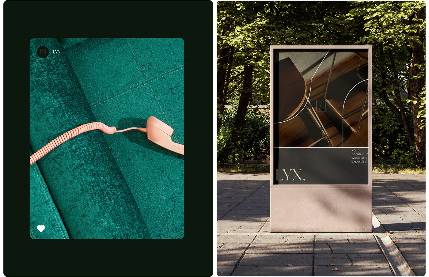 LYX Luxury Interior and Furniture Branding Identity