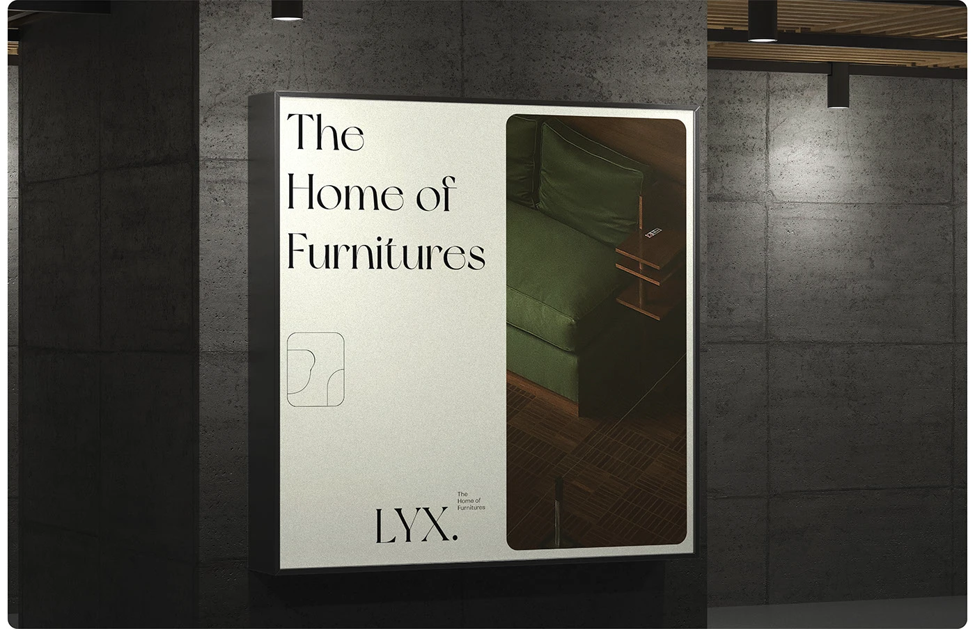 LYX Luxury Interior and Furniture Branding Identity