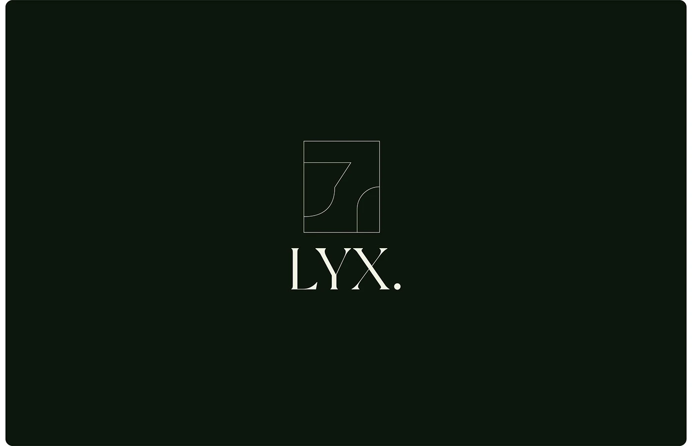 LYX Luxury Interior and Furniture Branding Identity