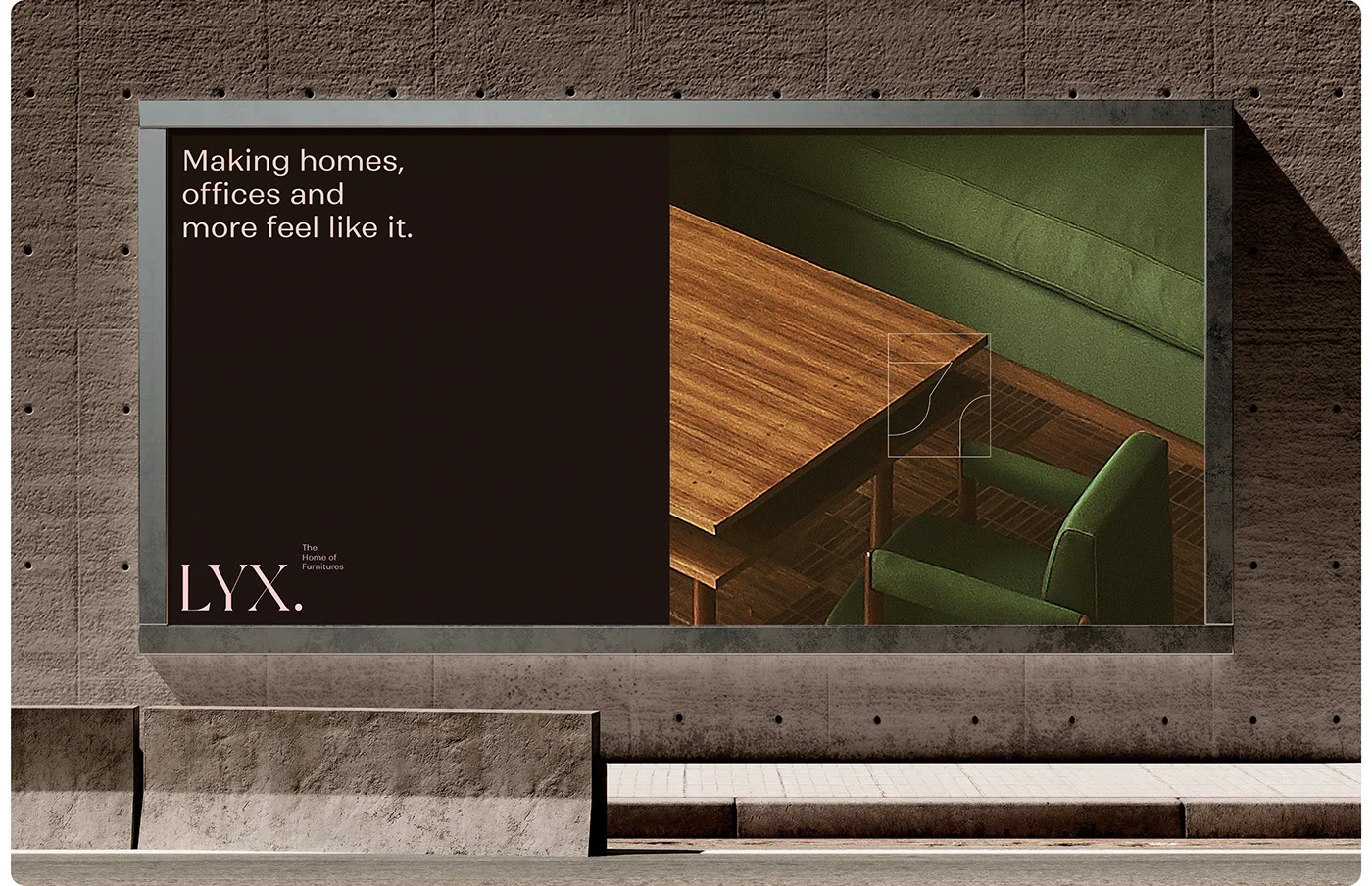 LYX Luxury Interior and Furniture Branding Identity