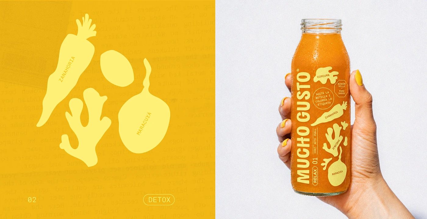 Mucho Gusto Tactile Branding and Packaging System