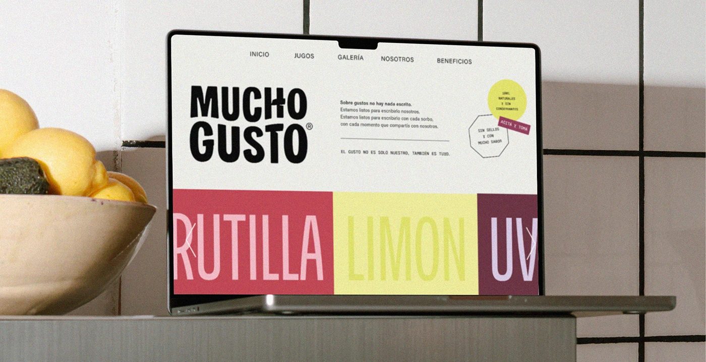 Mucho Gusto Tactile Branding and Packaging System