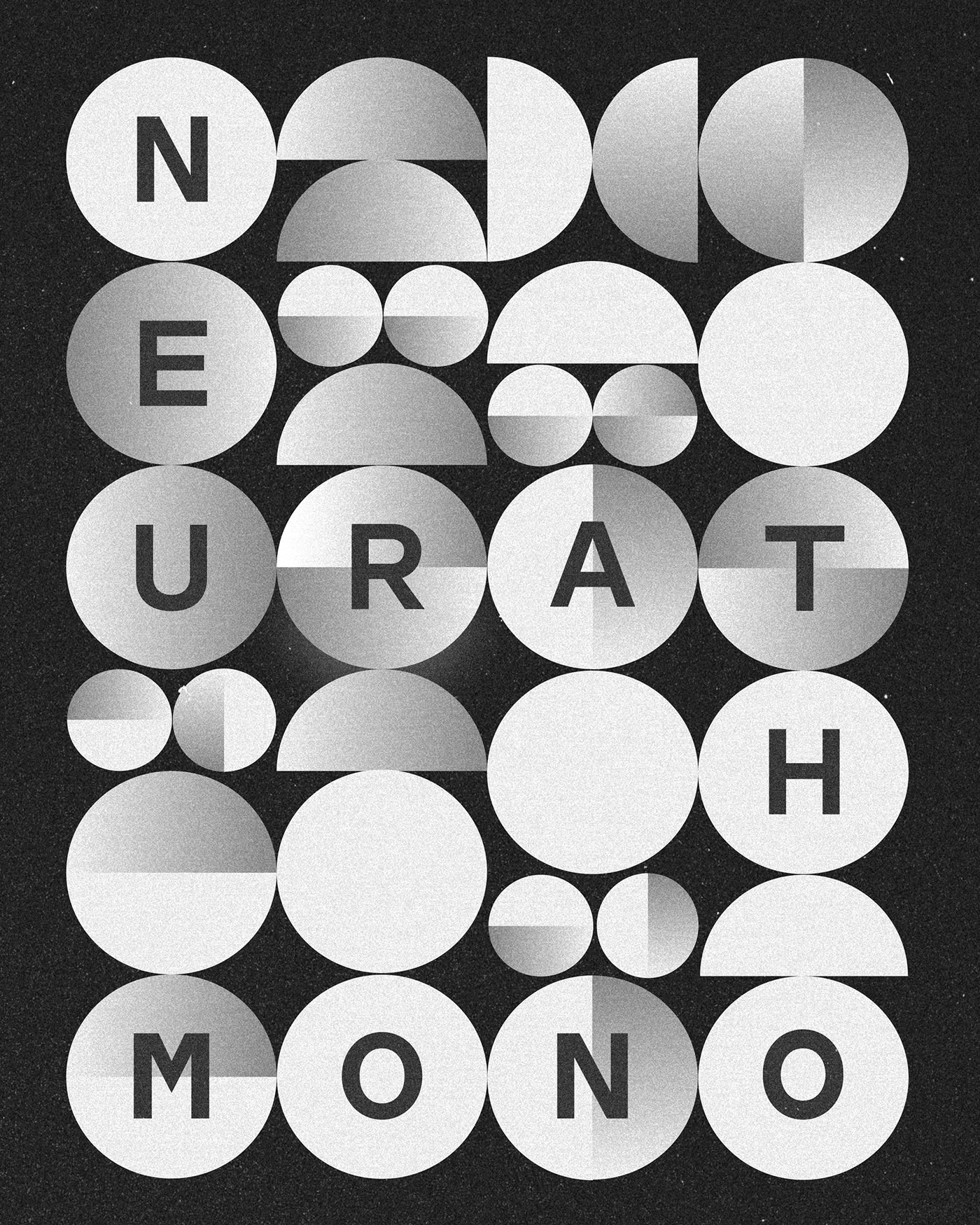 René Bieder'den Geometrik Tipografi: Neurath Mono Çıktı