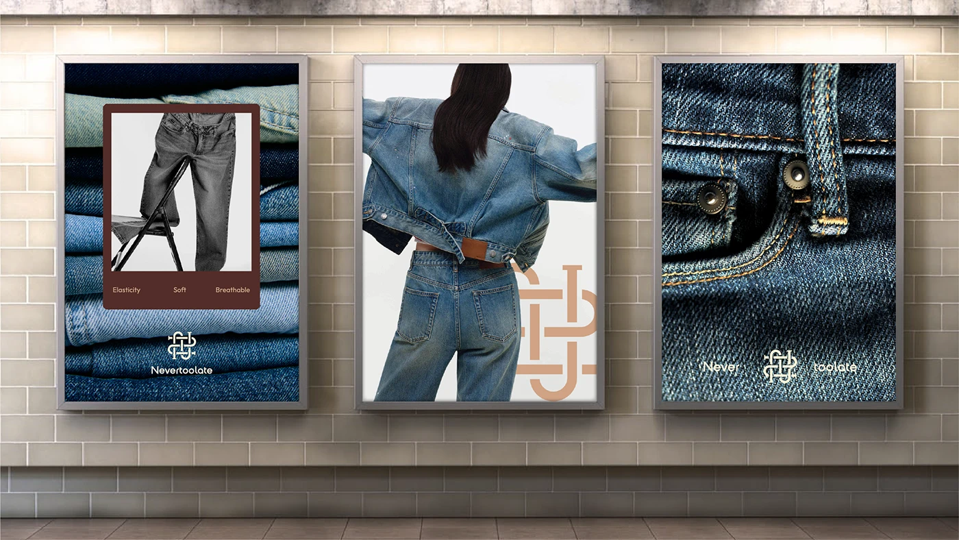 Marca de diseño del sistema de color de ropa Nevertoate.