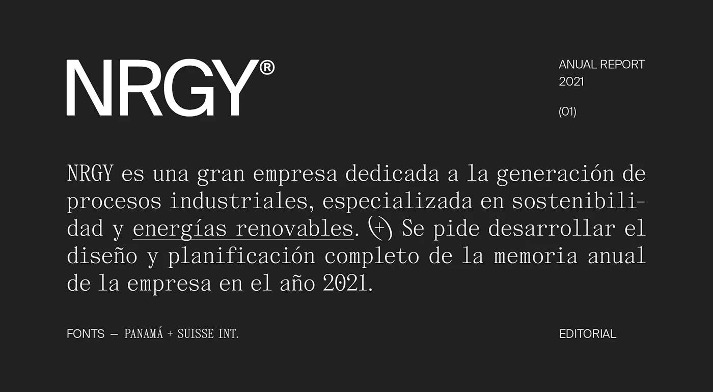 Roberto Espartero Designs Bold Editorial Design for NRGY