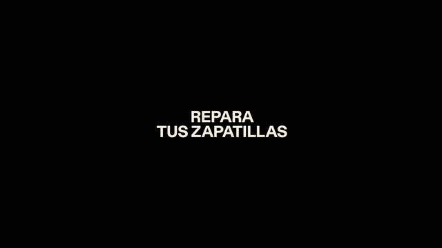 NUINO footwear repair branding animated variable octagonal typography loop