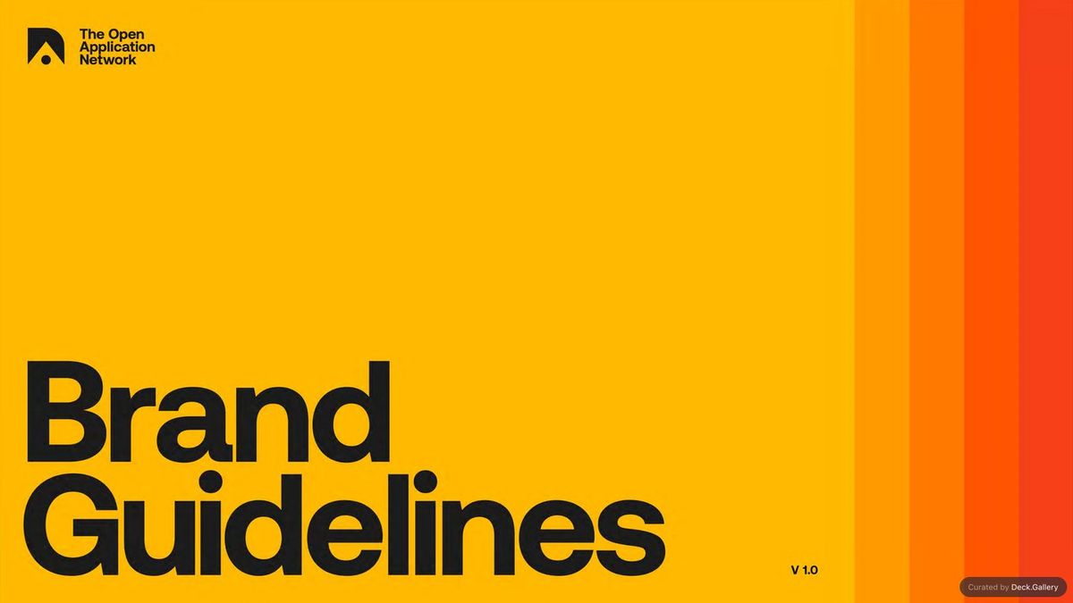 Deck.gallery Compiles Modern and Minimalist Branding for The OAN