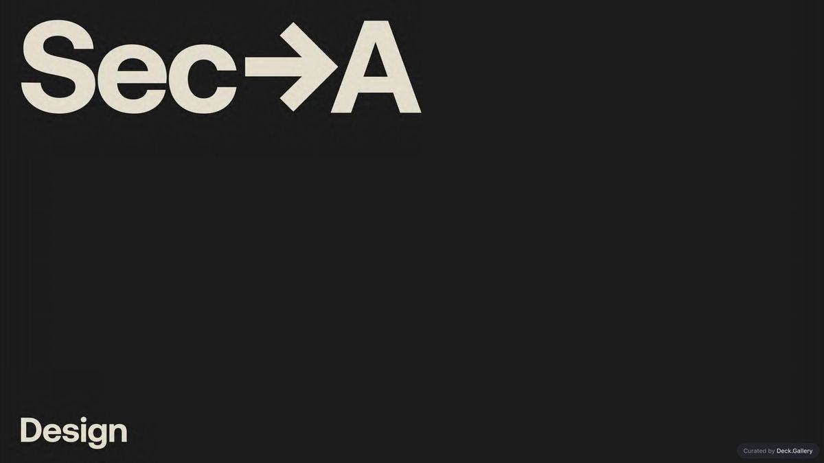 OAN presentation branding color system design