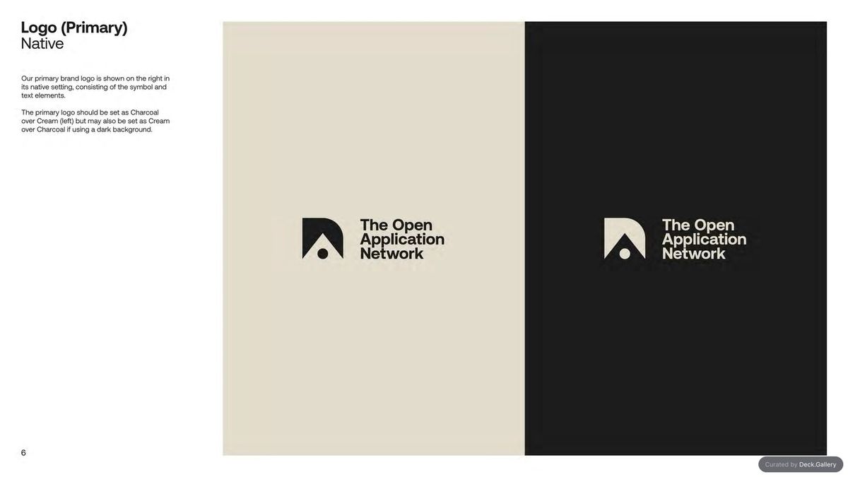 OAN presentation branding packaging graphics layout