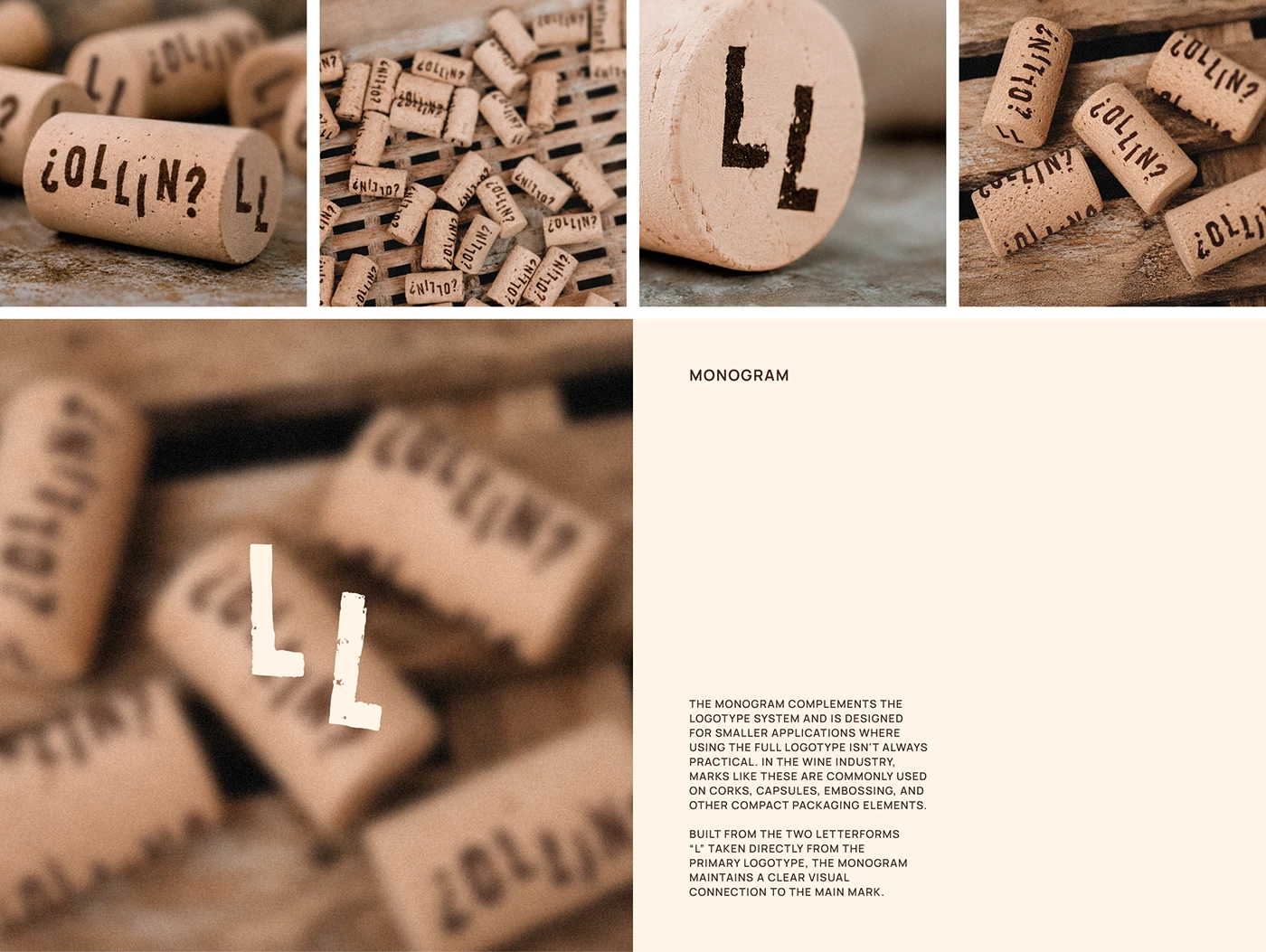 OLLIN Wine Brand Identity branding packaging detail 6