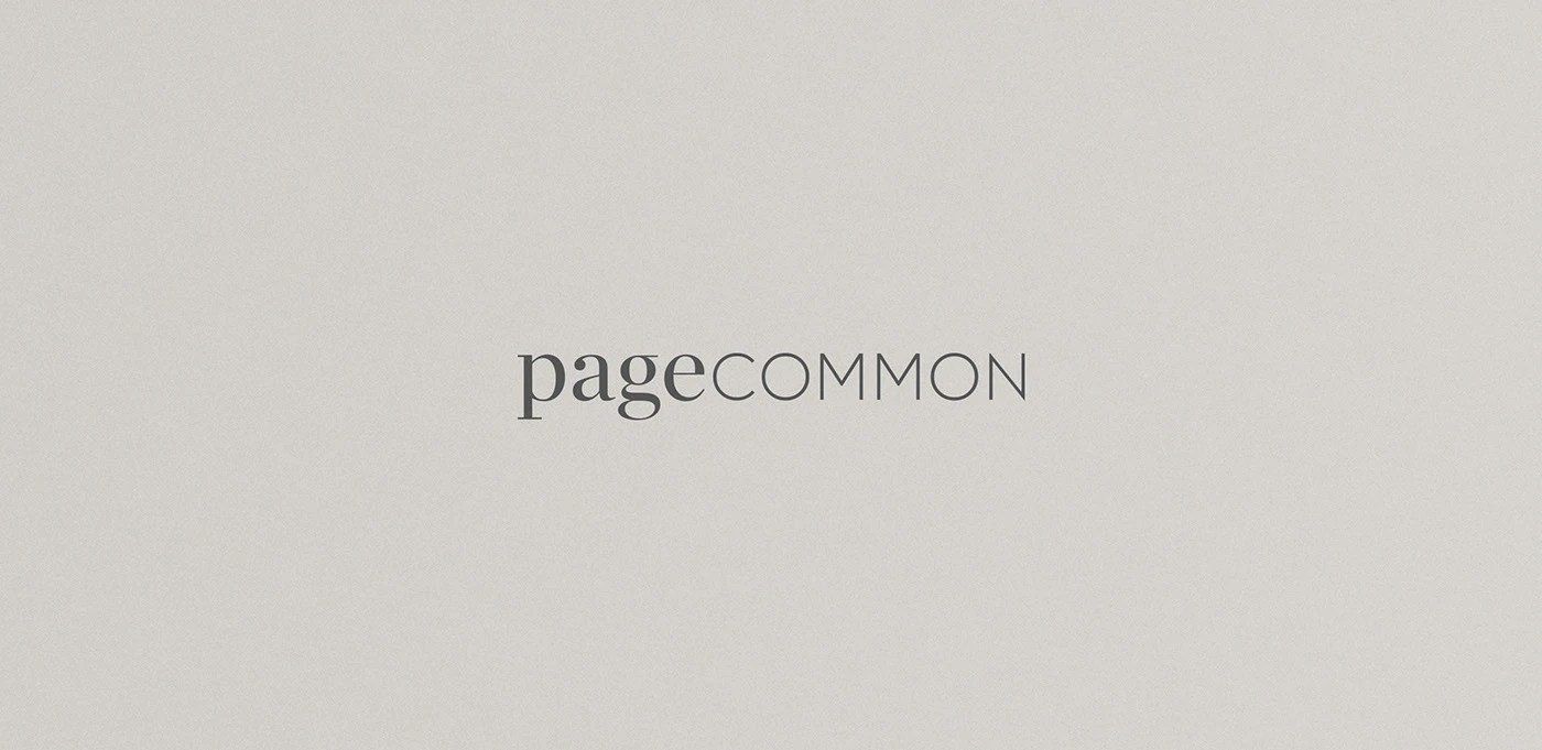 Page Common Artisanal Coffee: Craft Coffee Identity and Packaging Design