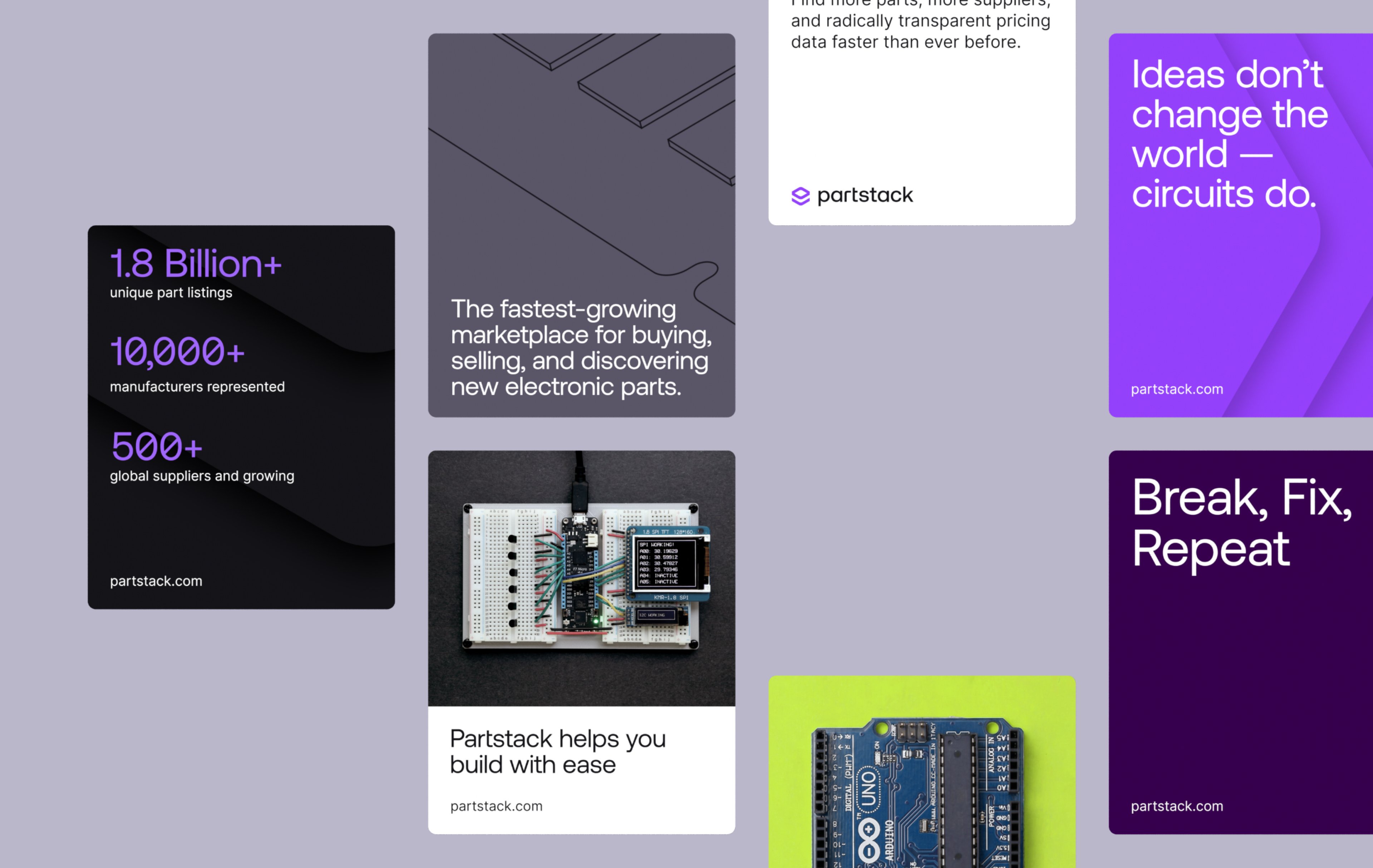 Partstack Reimagines Industrial Tech with Modern Branding