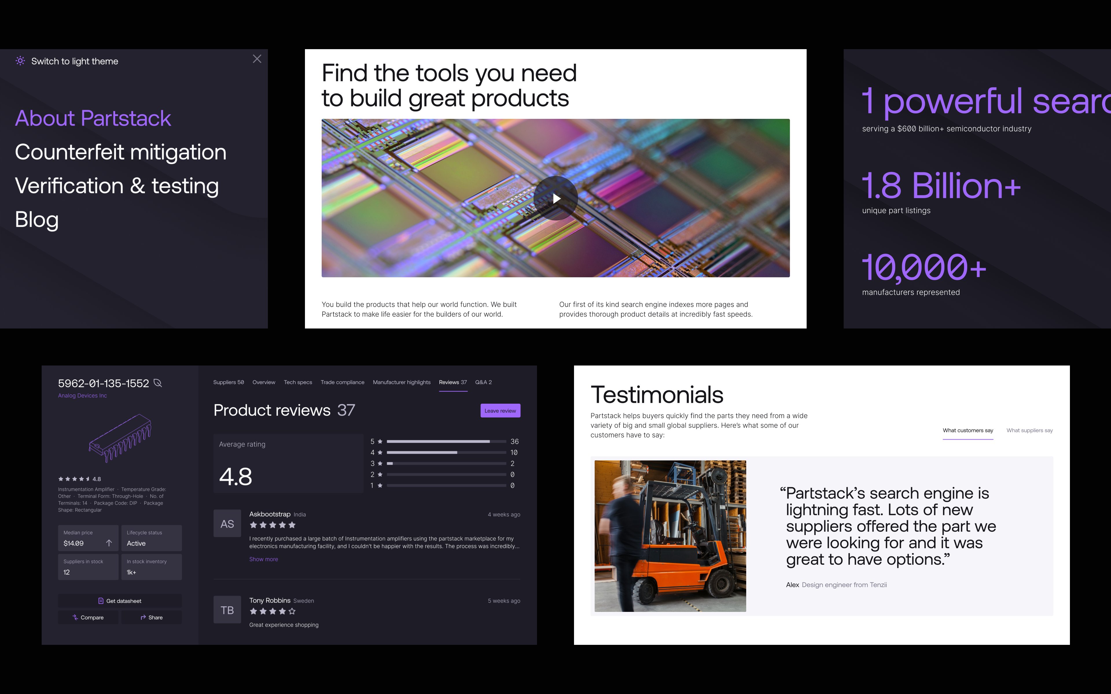 Partstack Reimagines Industrial Tech with Modern Branding