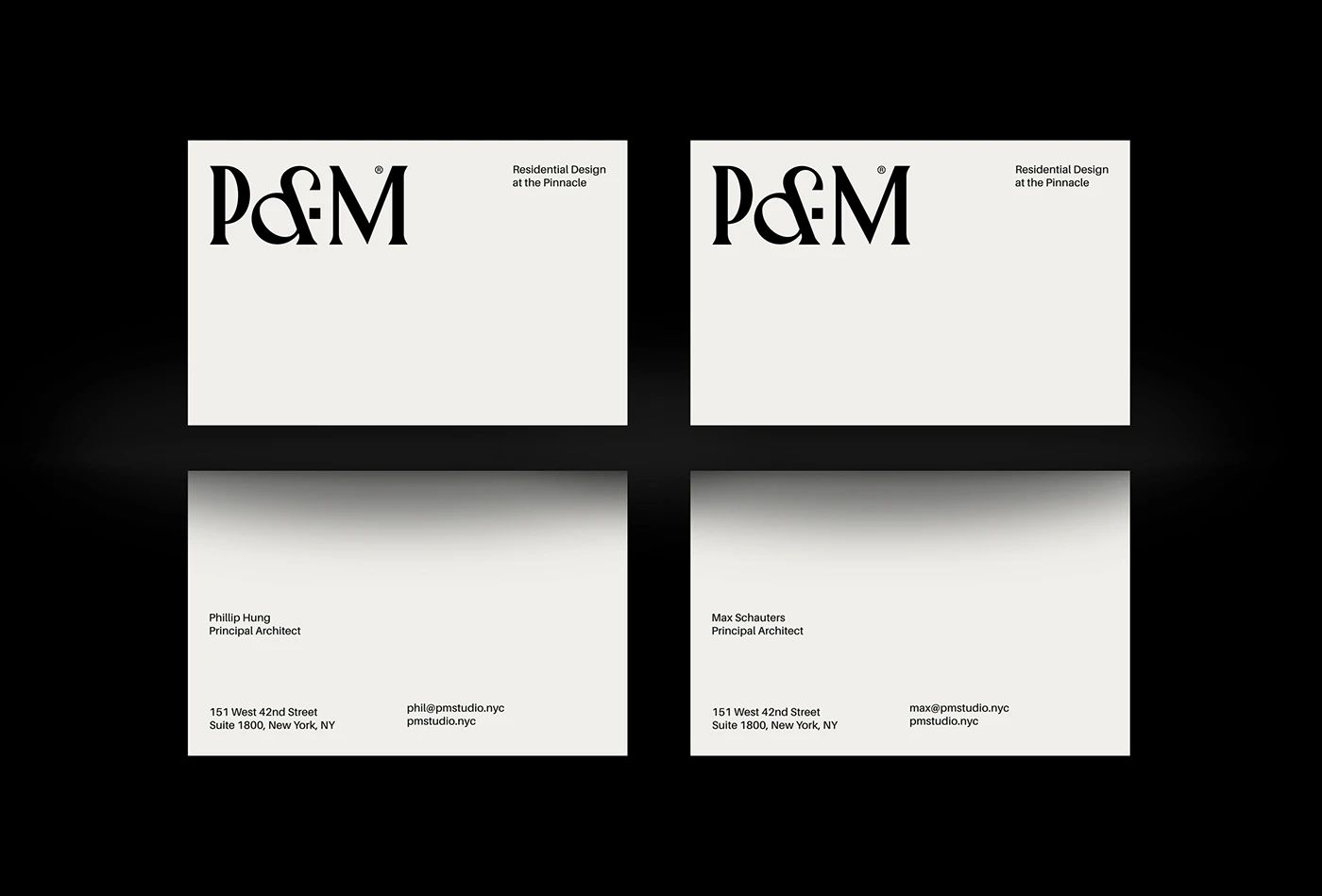PM Brand Identity branding color system design