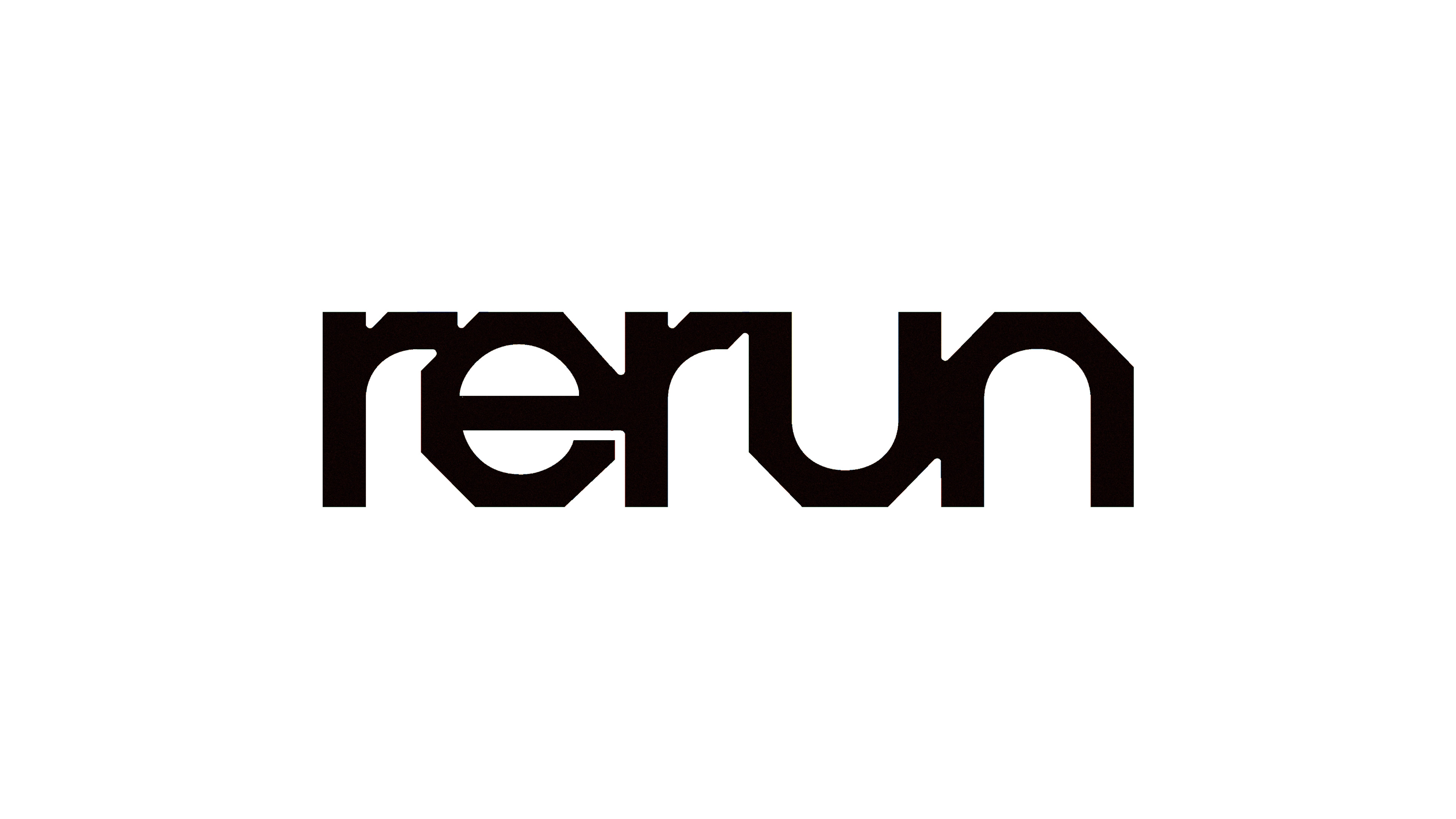 Rerun branding hero graphic mockup