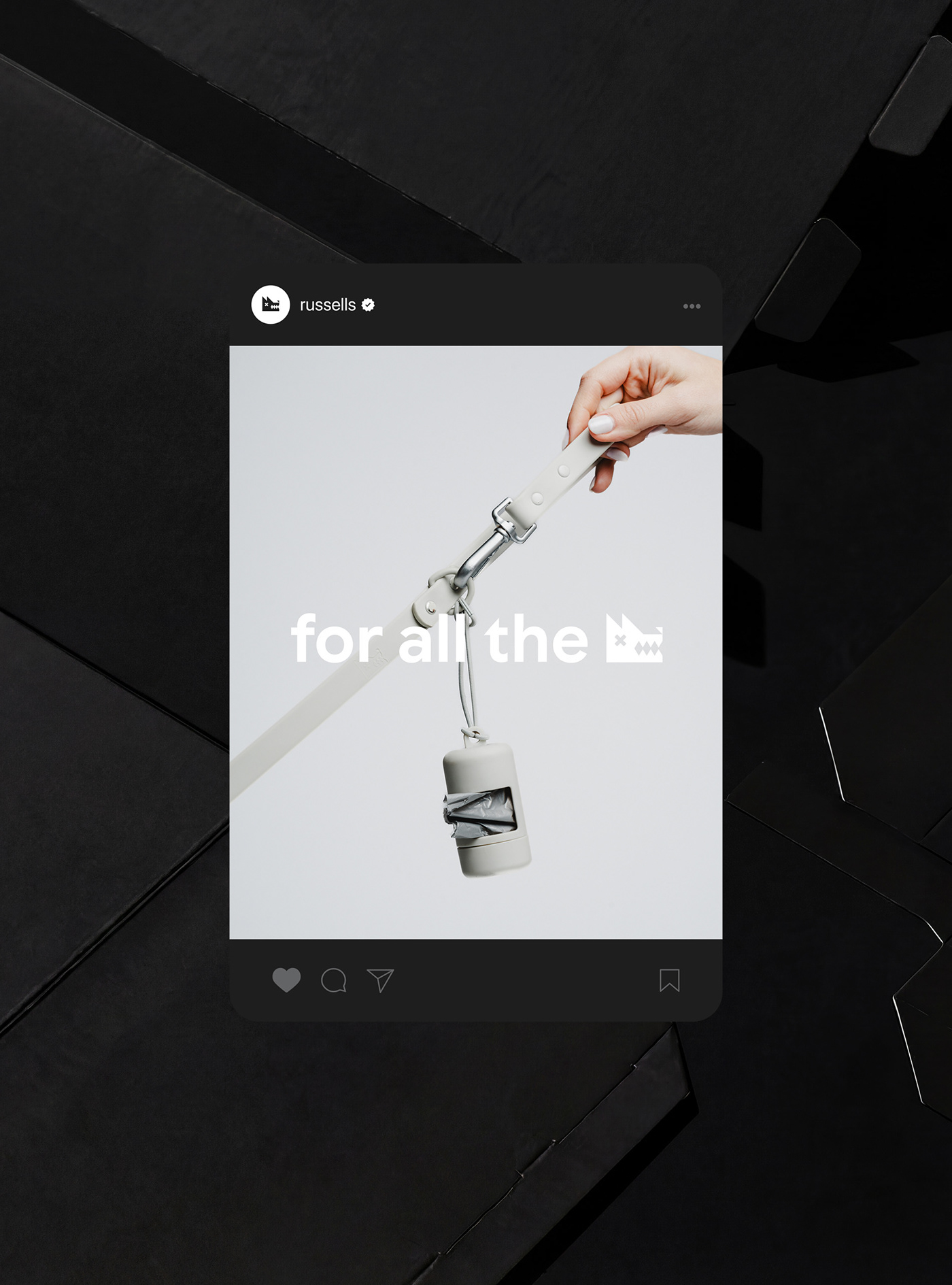 Yago Ferreira Designs Modern Visual Branding for Russells