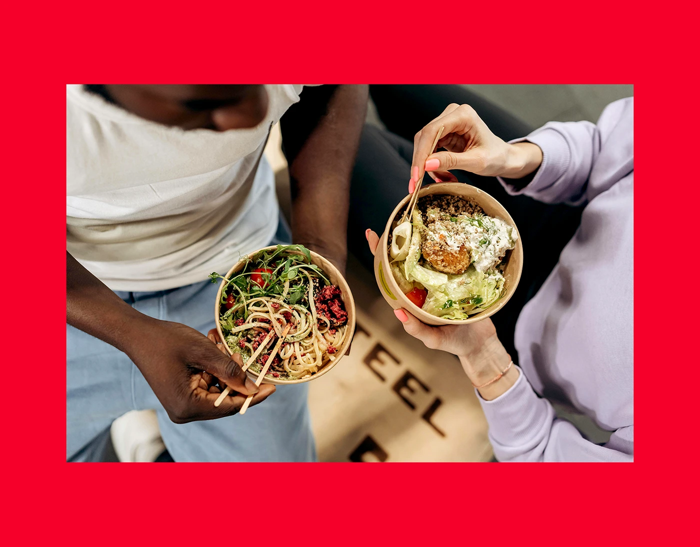 SALAD&RIA branding brand asset overview