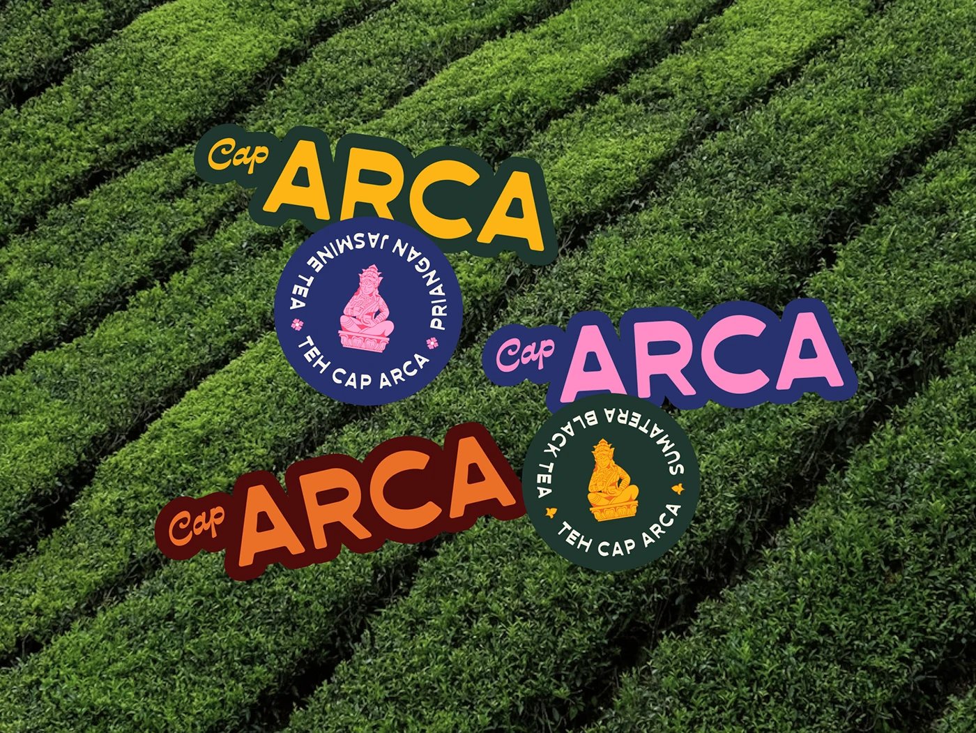 Tea Branding Identity for Teh Cap Arca